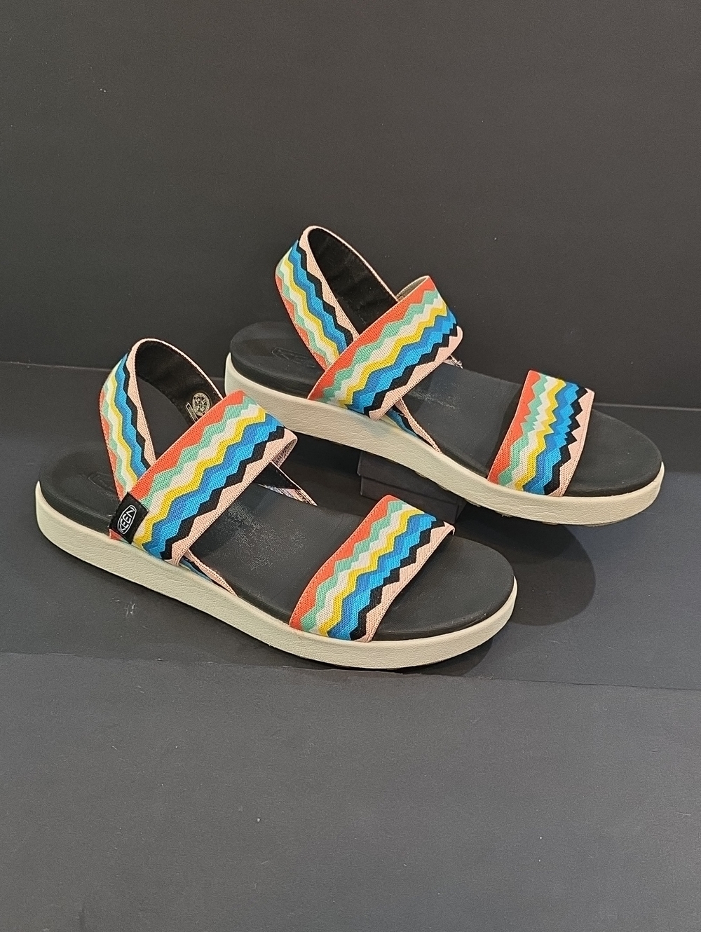 Keen Women's Multi-Color Zigzag Strap Sandals Size 11